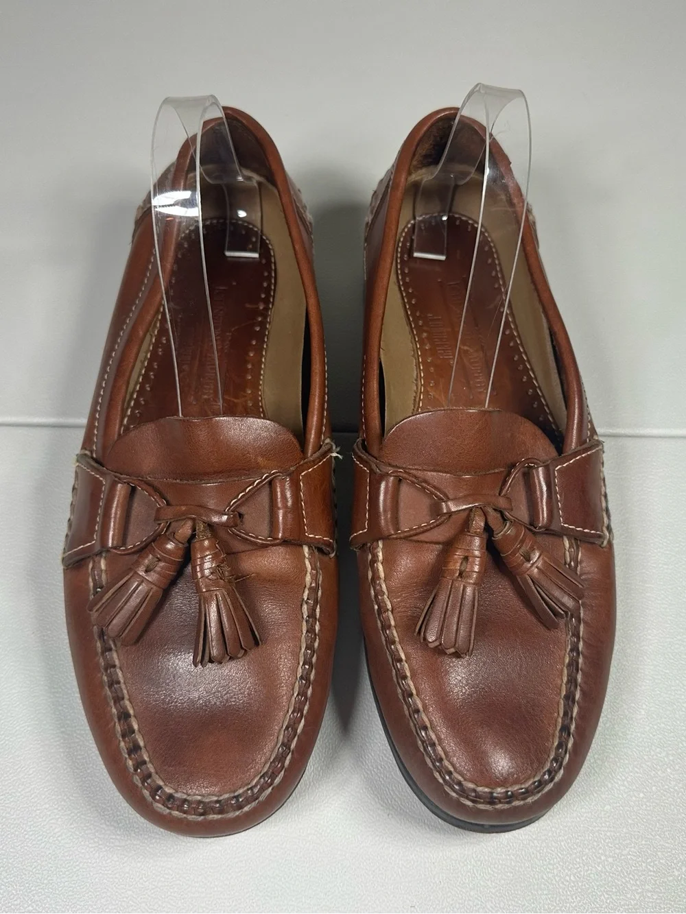 Johnston & Murphy Leather Tassel Loafers